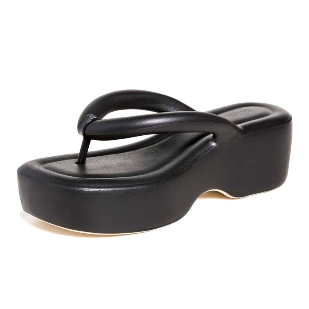 Melissa Black Platform Sandals